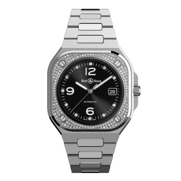 Bell & Ross BR 05 Diamond on Bracelet BR05A-BL-STFLD/SST