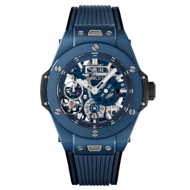 Hublot Big Bang Meca-10 Ceramic Blue 45mm- 414.EX.5123.RX