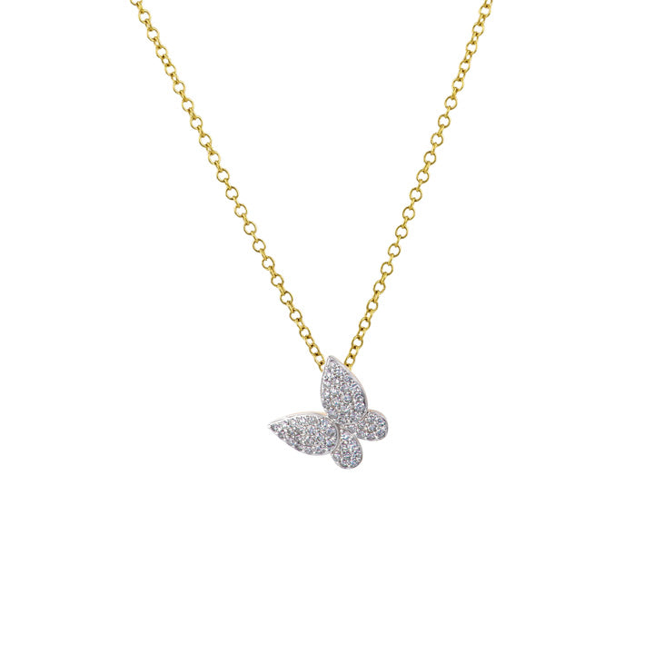 Phillips House 14K Yellow Gold Petite Butterfly Necklace - N2613DY