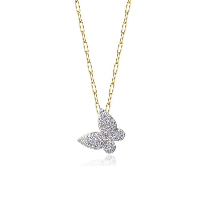 Phillips House 14K Yellow Gold Medium Butterfly Necklace - N2612DY