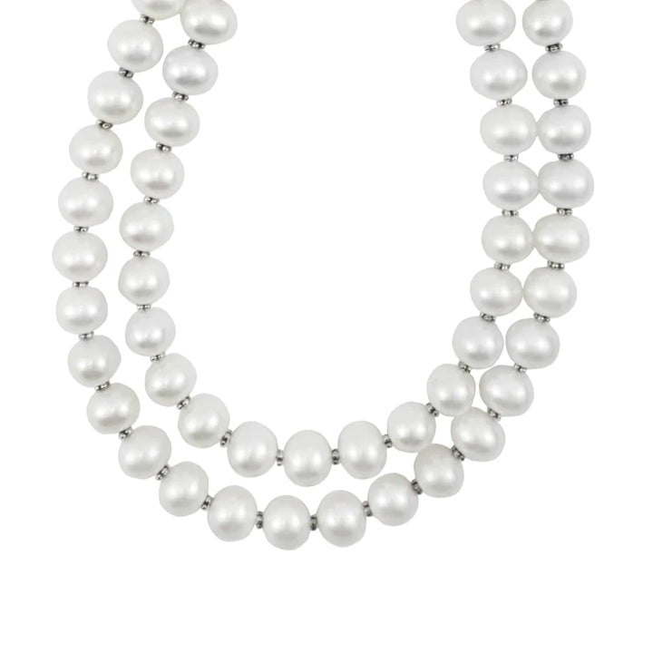 Lagos Luna Double Strand Pearl Necklace - 04-80562-M18