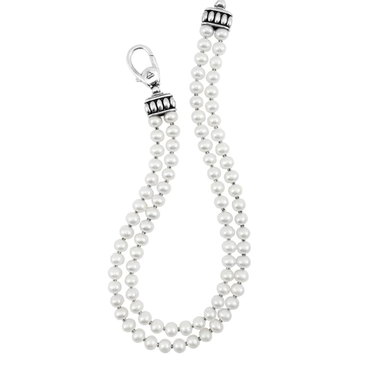 Lagos Luna Double Strand Pearl Necklace - 04-80562-M18