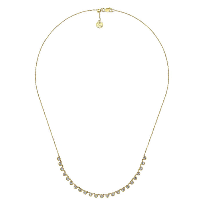 Gabriel & Co. 14k Yellow Gold 18