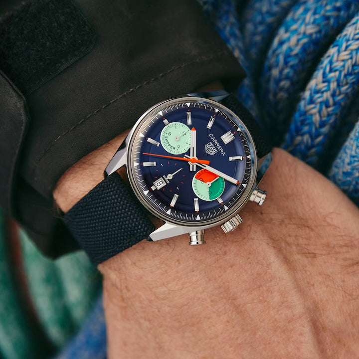 TAG Heuer Carrera Skipper Automatic 39mm Blue - CBS2213.FN6002