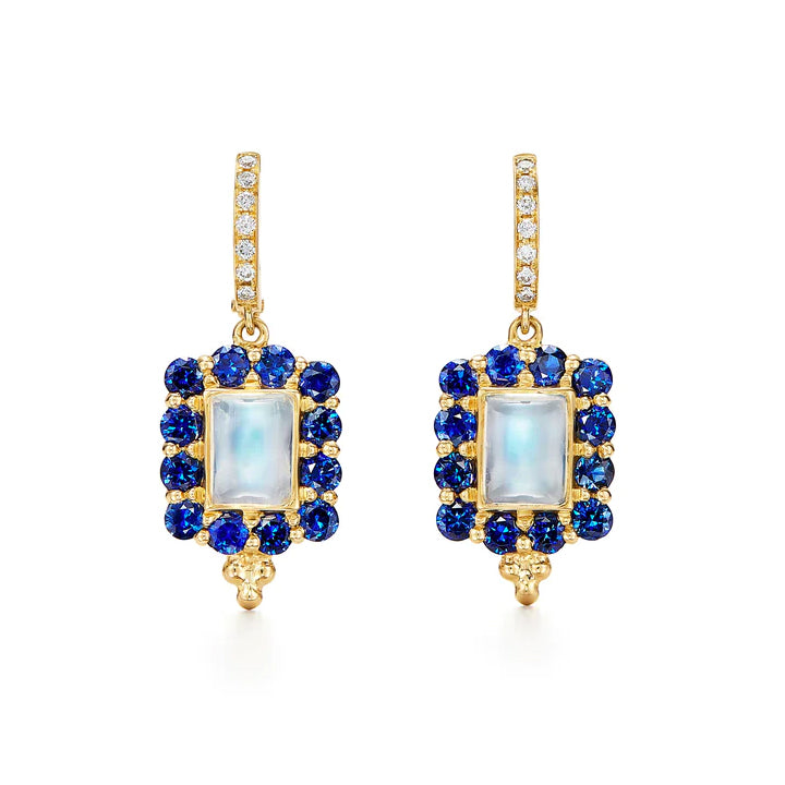 Temple St. Clair 18K Moonstone & Sapphire Color Theory Earrings - E44662-BMCBSR