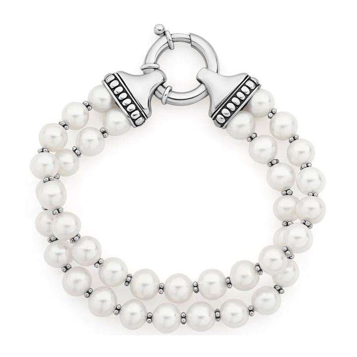 Lagos Luna Two Strand Pearl Bracelet - 05-80854-M7