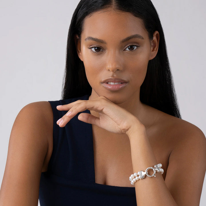 Lagos Luna Two Strand Pearl Bracelet - 05-80854-M7