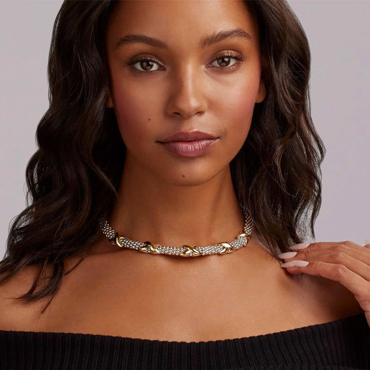 Lagos Embrace Five Station X Caviar Necklace - 04-81220-16