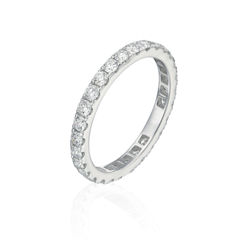 Moyer Collection 18k Gold 1.00ctw Diamond Eternity Band- 074025