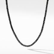 Spiritual Bead Necklace with Black Spinel
