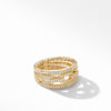 18-karat Yellow Gold ��� Pav? diamonds, 0.51 total carat weight,  ��� Ring, 10mm