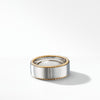 Sterling silver with 18-karat yellow gold ���  ��� Ring, 9mm