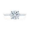 18KW 0.03ctw Diamond Solitaire Semi Mounting