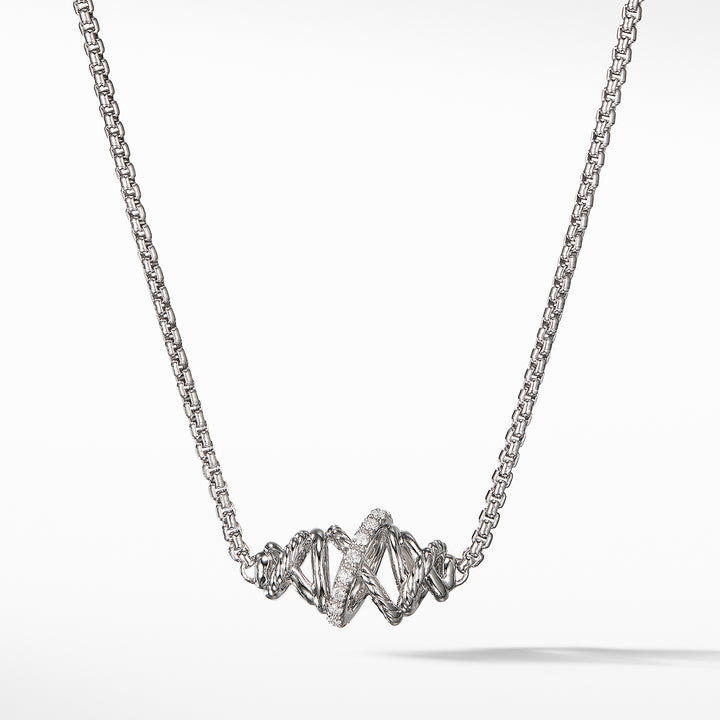 David Yurman Crossover Pendant Necklace 2024 | favors.com