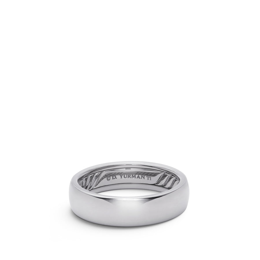 David Yurman DY Classic Band Ring in Grey Titanium - R15753MTT-883932769005