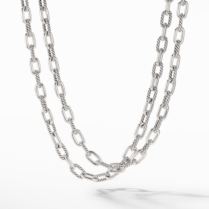 Box Chain Necklace in Darkened Stainless Steel, 2.7mm | David Yurman EU