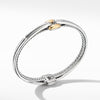 Sterling Silver with 18-karat Yellow Gold ���  ��� Bracelet, 11mm ��� Push clasp