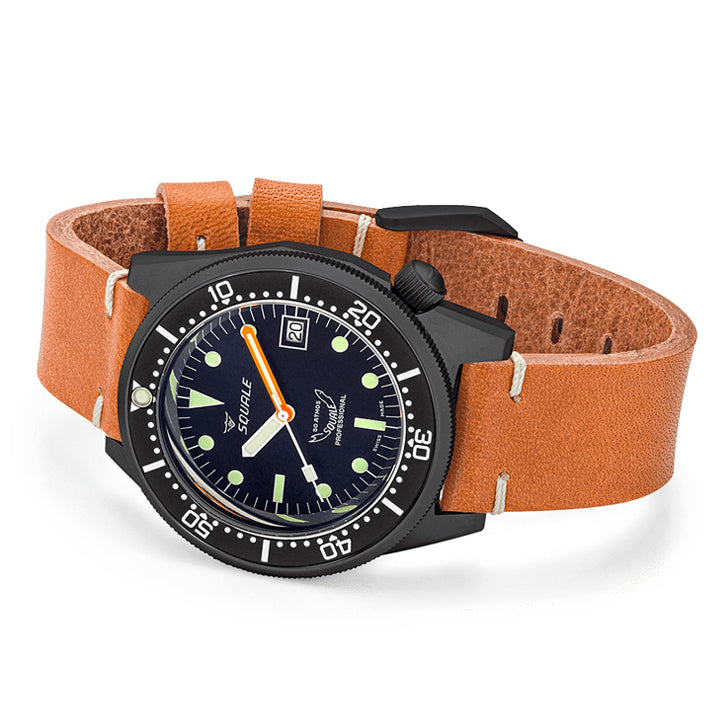 Squale 1521 PVD Leather - 1521PVD.PC