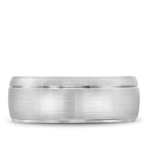 Bleu Royale 14k White Gold Men's Wedding Band - RYL-003W85-M10