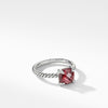 Chatelaine? Ring with Rhodalite Garnet and Diamonds