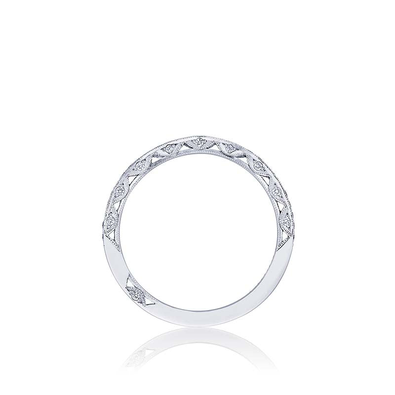 Tacori Platinum Classic Crescent Curved Wedding Band - HT2562B12