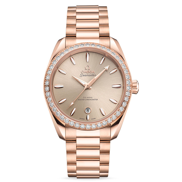 Omega Seamaster 18K Gold Aqua Terra 150m Co-Axial Master Chronometer 38mm - 220.55.38.20.09.001