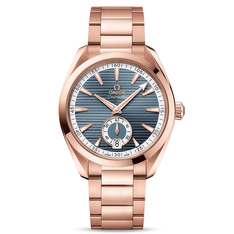 Omega Seamaster Aqua Terra 150m Co-Axial Master Chronometer Small Seconds 41mm Sedna Gold- 220.50.41.21.03.001