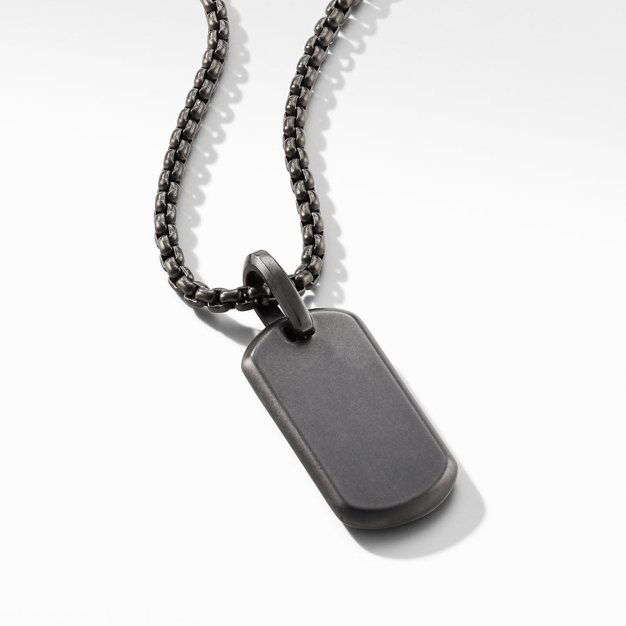 David Yurman Streamline® Tag in Black Titanium - D25442MBB