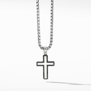 Sterling silverForged carbon, Pendant, 24mmPlease note: pendant only, chain sold separately
