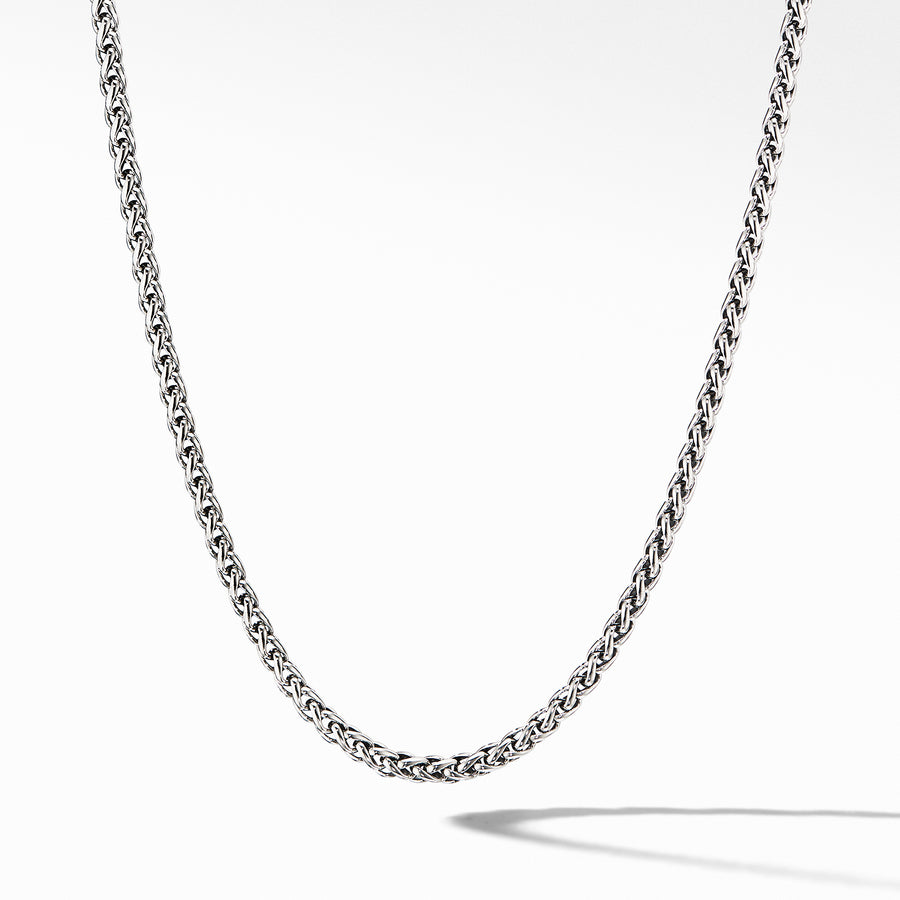 Sterling silver ���  ��� Necklace, 4mm ��� Push clasp