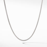 Sterling silver and 14-karat yellow gold detailSmall box chain, 2.7mm wideLobster clasp