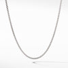 Sterling silver and 14-karat yellow gold detailSmall box chain, 2.7mm wideLobster clasp