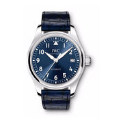 An exquisite timepiece will always express sophistication and style - and this timepiece from IWC brings you just that. This Gents watch can surely be an awe-striking piece once you lay eyes upon it. With a Polished bezel, this beauty represents thorough craftsmanship. The Stainless Steel case that encloses this pieces mechanism is also evidence of the quality that comes from this stylish item. The contrasting Blue dial color adds a bold sense of luxury. Also important to note is the Scratch res