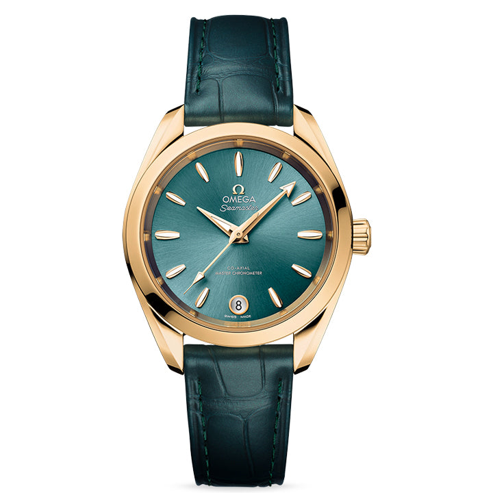 Omega Seamaster Aqua Terra 150M Co-Axial Master Chronometer 34mm Green - 220.53.34.20.10.001