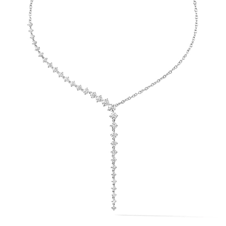 Melissa Kaye 18K Gold Aria Cascade Diamond Necklace