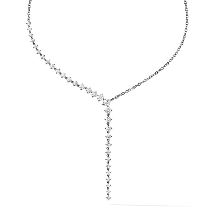 Melissa Kaye 18K Gold Aria Cascade Diamond Necklace