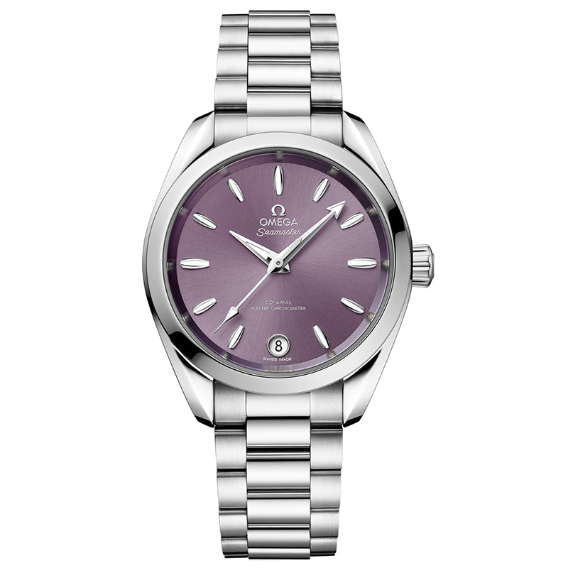 Omega Seamaster Aqua Terra 150m Co-Axial Master Chronometer 34mm Lavender- 220.10.34.20.10.002
