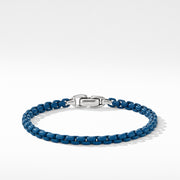 Box Chain Bracelet in Blue