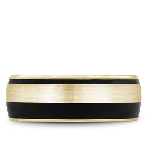 Bleu Royale 14k Yellow Gold Men's Wedding Band - RYL-014YB85-M10