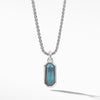 Emerald Cut Amulet with Labrodorite