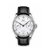 An elegant watch will always deliver sophistication and style - and this timepiece from IWC brings you just that. This Gents watch can definitely be an awe-striking piece once you lay eyes upon it. With a Polished bezel, this treasure represents delicate craftsmanship. The Stainless Steel case that encloses this pieces mechanism is also evidence of the quality that comes from this stylish item. The contrasting Silver dial color adds a bold sense of luxury. Also important to note is the With anti