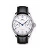 An elegant watch will always deliver sophistication and style - and this timepiece from IWC brings you just that. This Gents watch can definitely be an awe-striking piece once you lay eyes upon it. With a Polished bezel, this treasure represents delicate craftsmanship. The Stainless Steel case that encloses this pieces mechanism is also evidence of the quality that comes from this stylish item. The contrasting Silver dial color adds a bold sense of luxury. Also important to note is the With anti