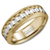 A multi-component CARLEX in yellow and white gold. This ring is available in 18K (White, Yellow & Rose) gold & Platinum 950.