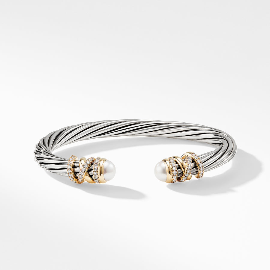 David Yurman Helena Bracelet with Pearls and Diamonds - B14212DS8DPEDI-883932959390