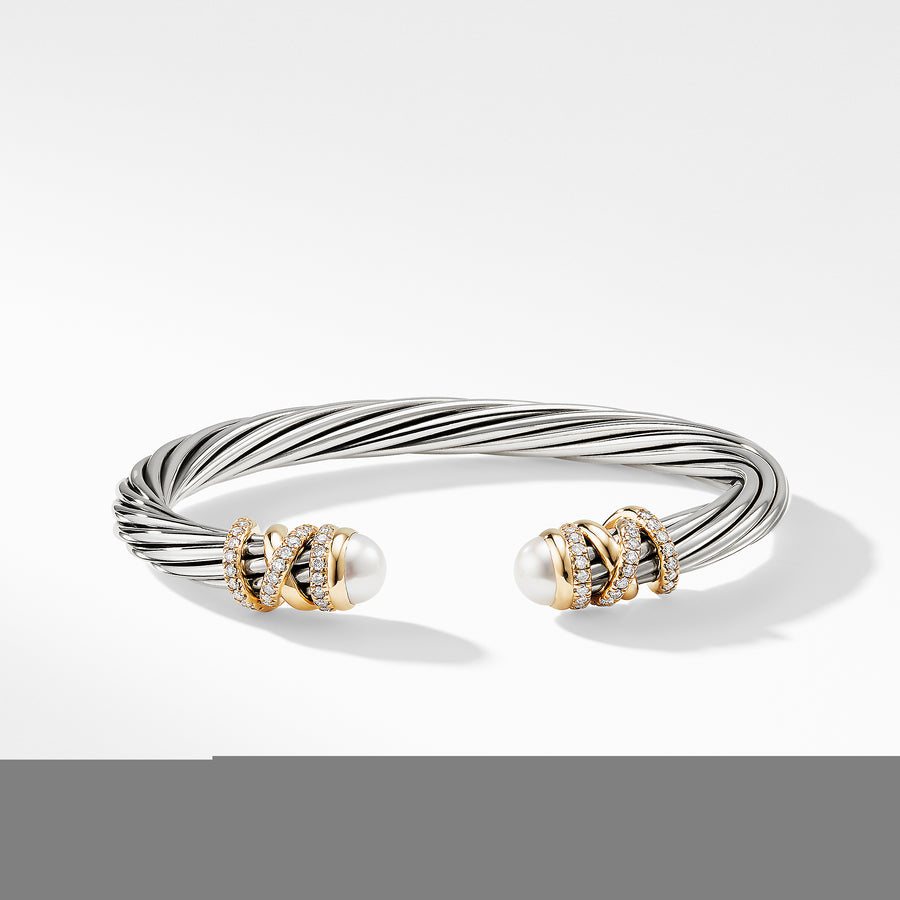 David Yurman Helena Bracelet with Pearls and Diamonds - B14212DS8DPEDI-883932959390