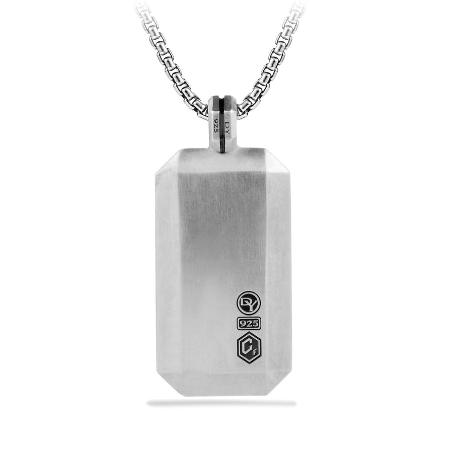 David Yurman Forged Carbon Tag - D15592MSSBFG