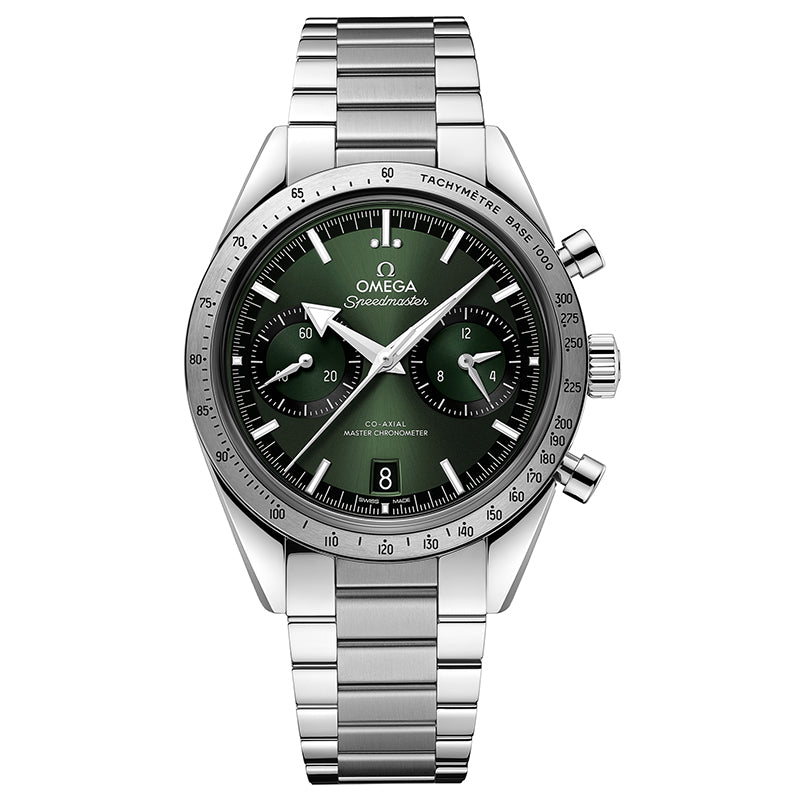Omega Speedmaster '57 Co-Axial Master Chronometer Chronograph 40.5mm Green- 332.10.41.51.10.001