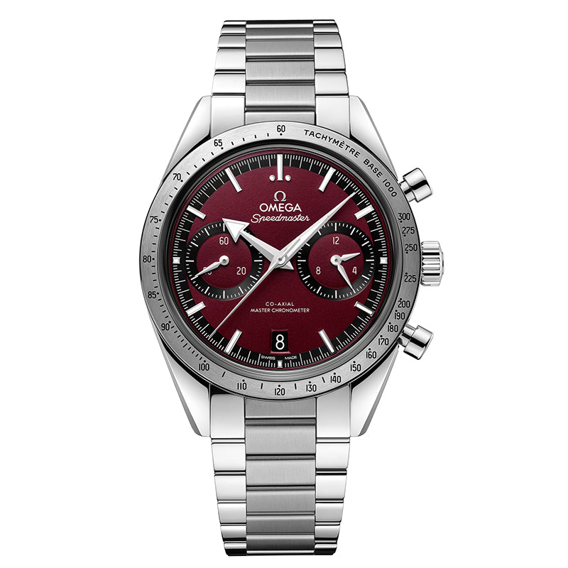 Omega Speedmaster '57 Co-Axial Master Chronometer Chronograph 40.5mm Burgundy- 332.10.41.51.11.001