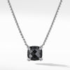 Chatelaine? Pendant Necklace with Black Onyx and Diamonds