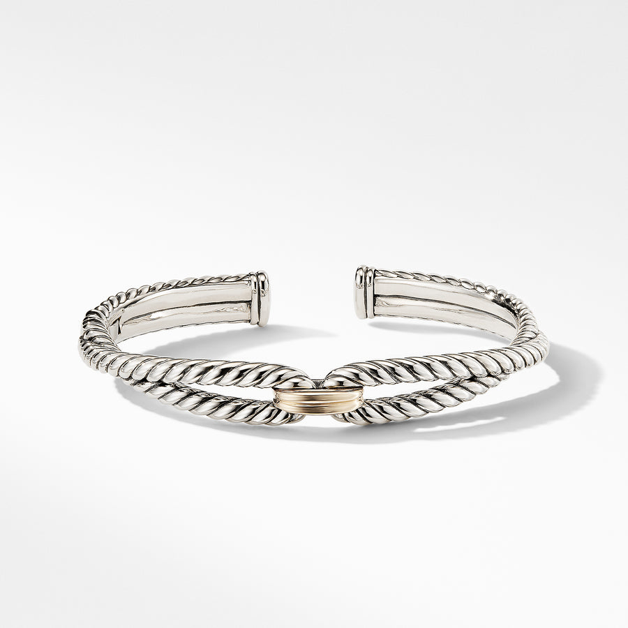 David Yurman Cable Loop Bracelet with 18K Gold - B14038S8